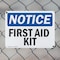 Signmission First Aid Kit, 18 in W x Rectangle, Plastic OS-2PACK-NS-P-1218-L-12746 - alternate 6